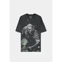 The Witcher - The Wild Hunt Short Sleeved Washed Men's T-Shirt L