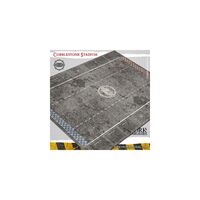 Cobblestone Stadium Neoprene Blood Bowl Game Mat 73cm x 92cm