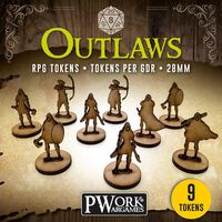 RPG Tokens MDF - Outlaws