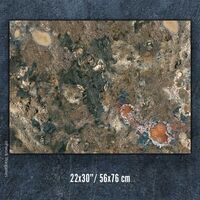 Trench Warfare Neoprene Game Mat 22"x30"