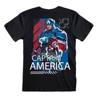 Marvel Rivals T-Shirt Captain America Size XL