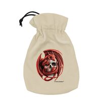 Anne Stokes Dice Pouch: Skull Embrace