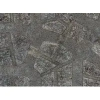 Cobblestone City Gaming Mat 44"'x60" 2.0