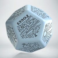 Weather Generator Die: Blue&Black