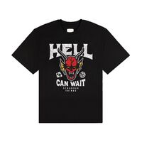 Stranger Things T-Shirt Hell Can Wait (black) L