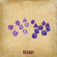Character Class Epic Rpg Dice Set Wizard (16)