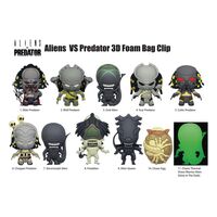 Alien Vs Predator 3D Pvc Bag Clip