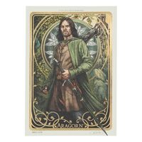 Lord of the Rings Aragorn Art Print Card 14x21cm