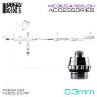 Airbrush Nozzle Cap - Mobius 0.3mm