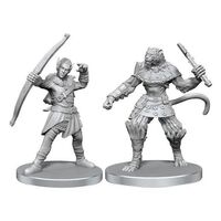 Elf Hunter & Catfolk Bandit - Pathfinder Deep Cuts