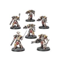 Legiones Astartes: Cataphractii Terminators with Volkite Chargers and Power Mauls