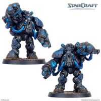 StarCraft: The Miniatures Game - Marauder - Terran - Expansion Set