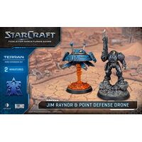 StarCraft: The Miniatures Game - Jim Raynor - Terran - Expansion Set