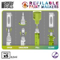 Refillable Markers #1 (Pack x5)