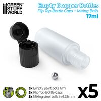 Spare Paint Pots for mixes with Mixing Balls