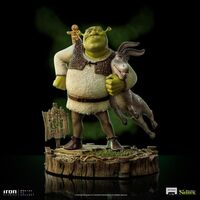 Shrek, Donkey and the Gingerbreadman 1/10 Statue