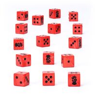 Chaos Space Marines: Red Corsairs Dice