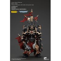 Warhammer 40k Actionfigur Chaos Space Marines Black Legion Chosen Champion with  bolter and power maul 20 cm