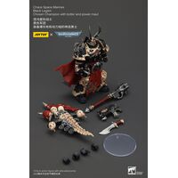 Warhammer 40k Actionfigur Chaos Space Marines Black Legion Chosen Champion with  bolter and power maul 20 cm