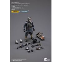 Death Korps of Krieg Veteran Demolition Specialist Action Figure 10cm