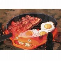 Howl/s Moving Castle Postcards Calcifer bacon & egg
