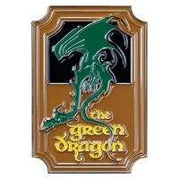 Lord of The Rings Magnet The Green Dragon (ENAMEL) 7cm