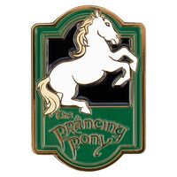 Lord of the Rings Magnet the Prancing Pony (ENAMEL) 7cm