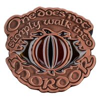 Lord of the Rings Collectors Pin One Does not Simply Walk 4cm