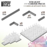 Corners for Modular Movement Trays (Pack x1)