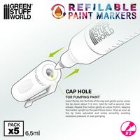 Refillable Markers #2 (pack x5)
