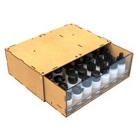 Stackable Hobby Paint Drawer Rack (30ml)