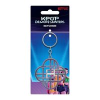 Kpop Demon Hunters Metal Keychain Huntrix