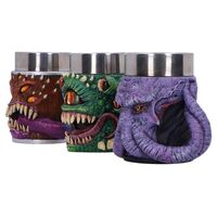 Dungeons & Dragons Set of 3 Mini Tankards Mini Monster 9 cm