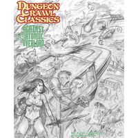 Dungeon Crawl Classics 87 Atomic Overlord Sketch Cover
