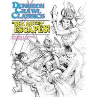Dungeon Crawl Classics 75 The Sea Queen Sketch Cover
