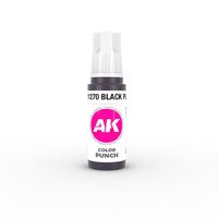 Black Purple Color Punch - AK 3GEN Acrylics 18ml