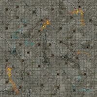 Dungeon Gaming Mat 3x3