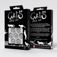 Cats Dice Set: Purrl