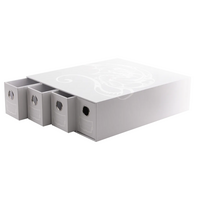 Dragon Shield Fortress Card Drawers Horizontal 4 White
