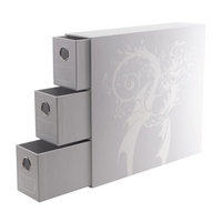 Dragon Shield Fortress Card Drawers Vertical 3 XL White