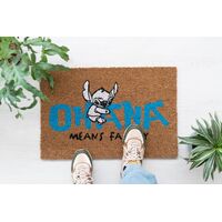 Disney Stitch Doormat Ohana 60 x 40 cm
