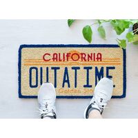 Back to the Future Door Mat 60 x 30 cm