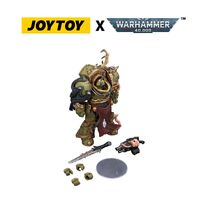 Death Guard Blightlord Terminator 3 with Combi Action Figure 1/18 14cm