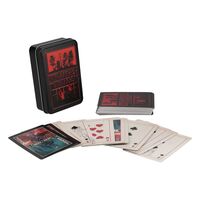 Stranger Things 5 Playing Cards Metal