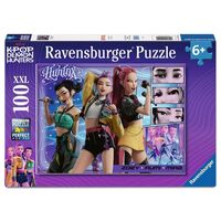 KPop Demon Hunters Children's Jigsaw Puzzle Happy fans, happy Honmoon! (100 Pieces XXL)