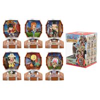 One Piece Barrel Capsule Mini Figures 9 cm Blind Box