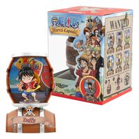 One Piece Barrel Capsule Mini Figures 9 cm Blind Box