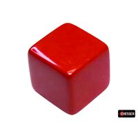 Blank 15mm D6 Opaque Red