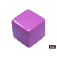 Blank 15mm D6 Opaque Light Purple