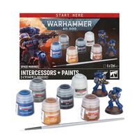 Space Marines: Intercessors + Paints GE/FRE/ITA/DUT/CZ/SLV